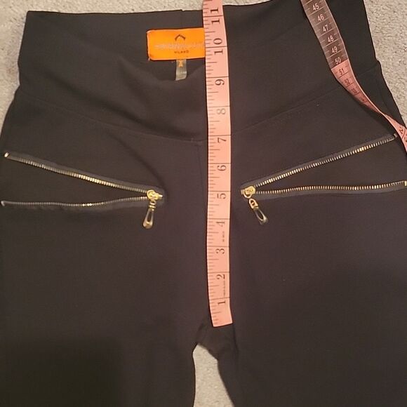 Patrizia Luca black zipper accent leggings - Picture 4 of 8